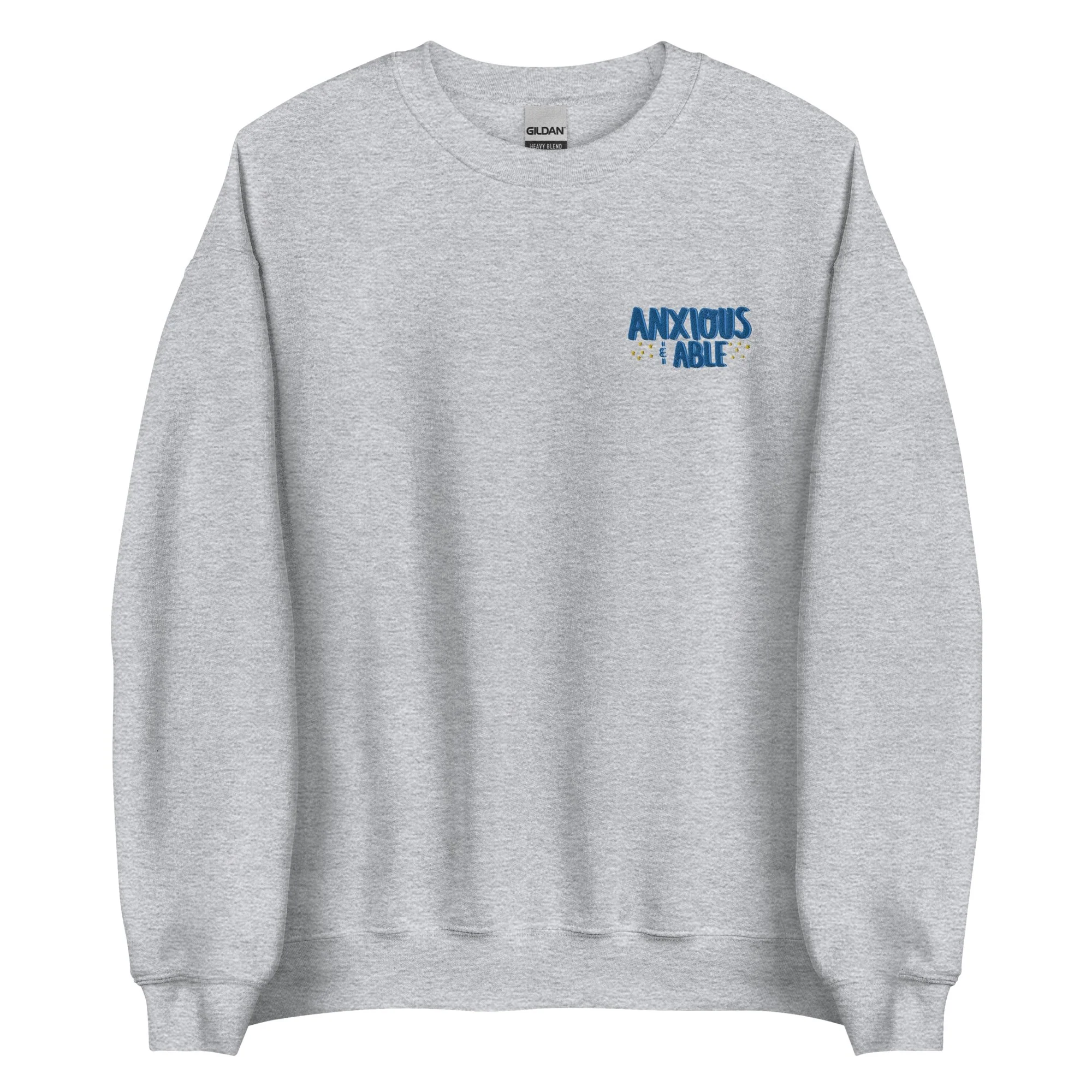Anxious & Able Embroidered Sweatshirt - Image 5