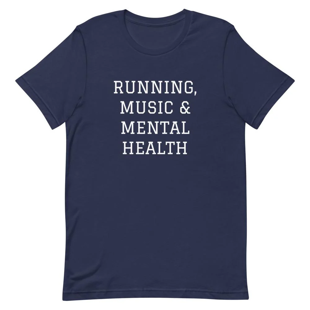 Running, Music & Mental Health T-Shirt - Image 2