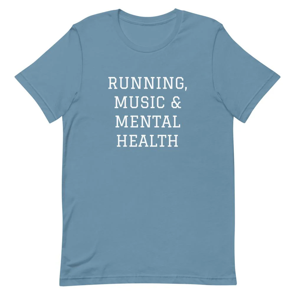 Running, Music & Mental Health T-Shirt - Image 4