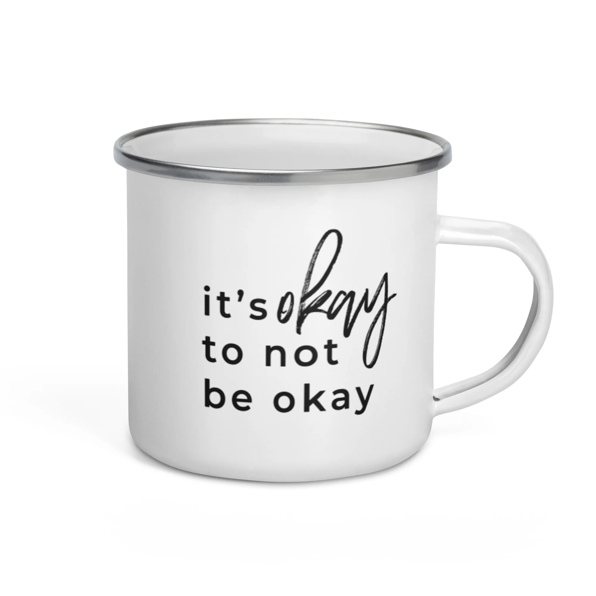 It's okay to not be okay Campfire Mug - Image 3
