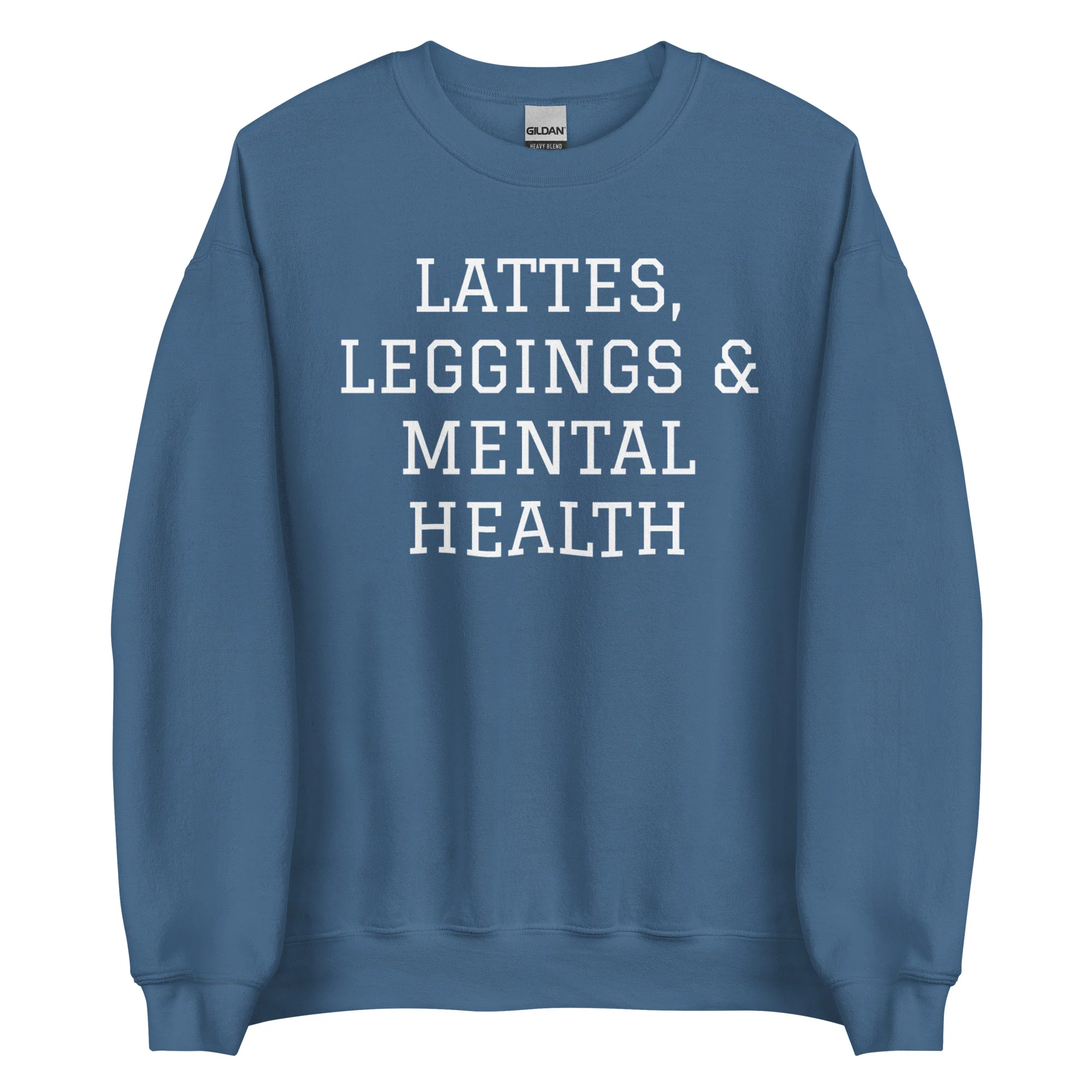 Lattes, Leggings & Mental Health Sweatshirt - Image 3