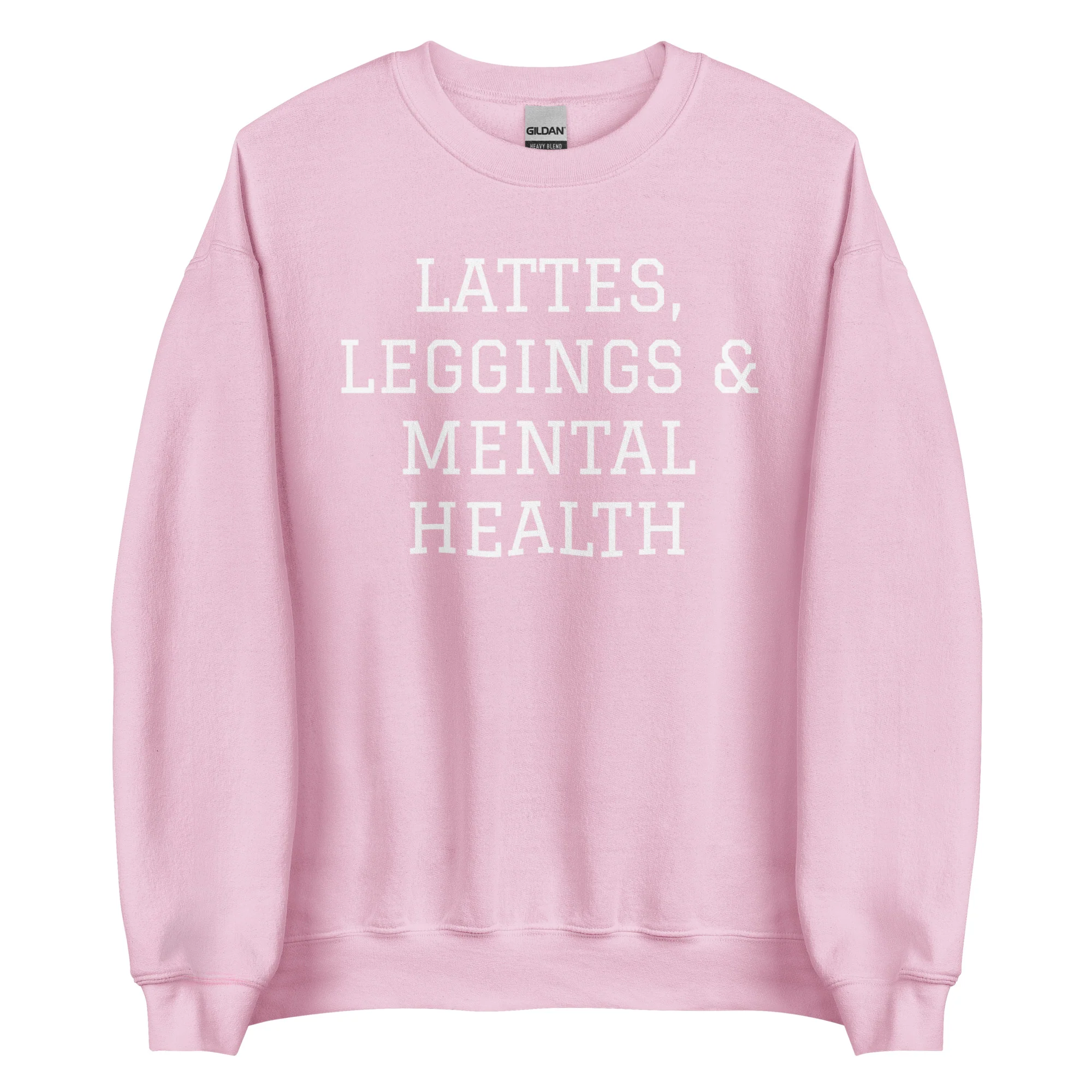 Lattes, Leggings & Mental Health Sweatshirt - Image 6